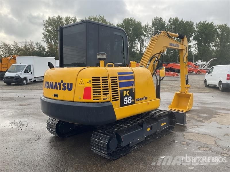 Komatsu PC58-8 Mini Excavator Mini bagri <7t