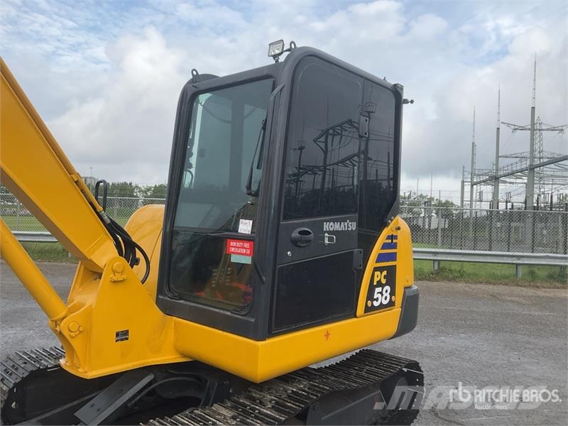 Komatsu PC58-8 Mini Excavator Mini bagri <7t