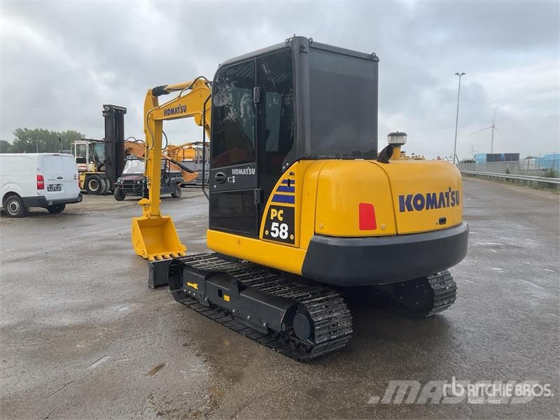 Komatsu PC58-8 Mini Excavator Mini bagri <7t