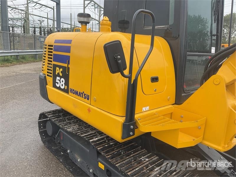 Komatsu PC58-8 Mini Excavator حفارات صغيرة أقل من 7 طن (حفارات صغيرة)