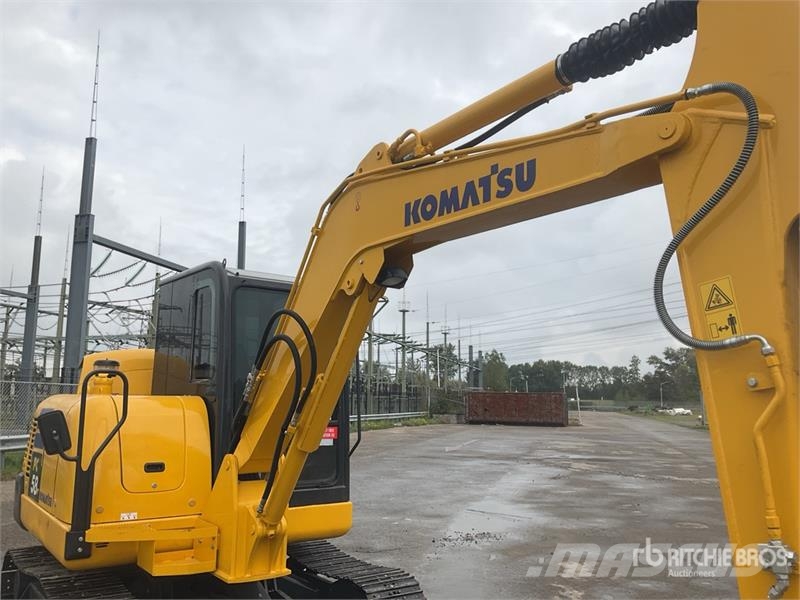 Komatsu PC58-8 Mini Excavator حفارات صغيرة أقل من 7 طن (حفارات صغيرة)