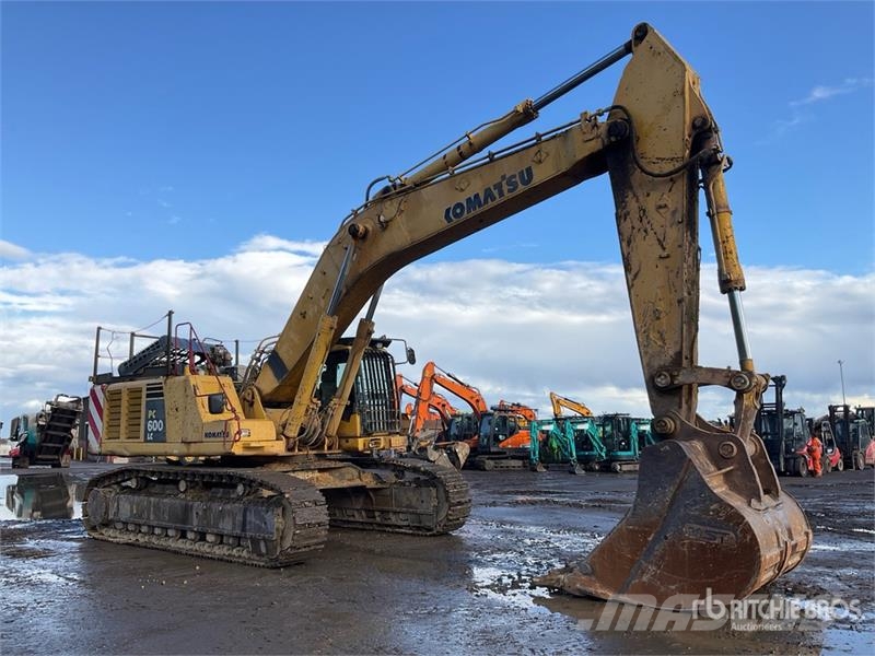 Komatsu PC600LC-8 Crawler excavators