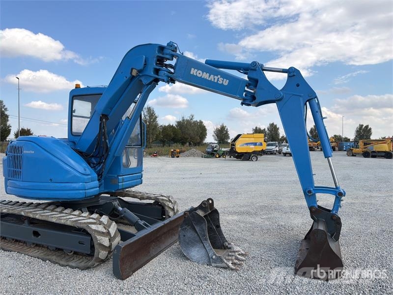 Komatsu PC75UU3 Tracked Excavator 大型油圧ショベル12t以上(パワーショベル・ユンボ)