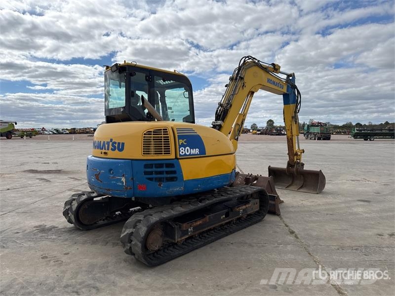 Komatsu PC80MR-3 Pelle Sur Chenilles Tracked Excavator Raupenbagger