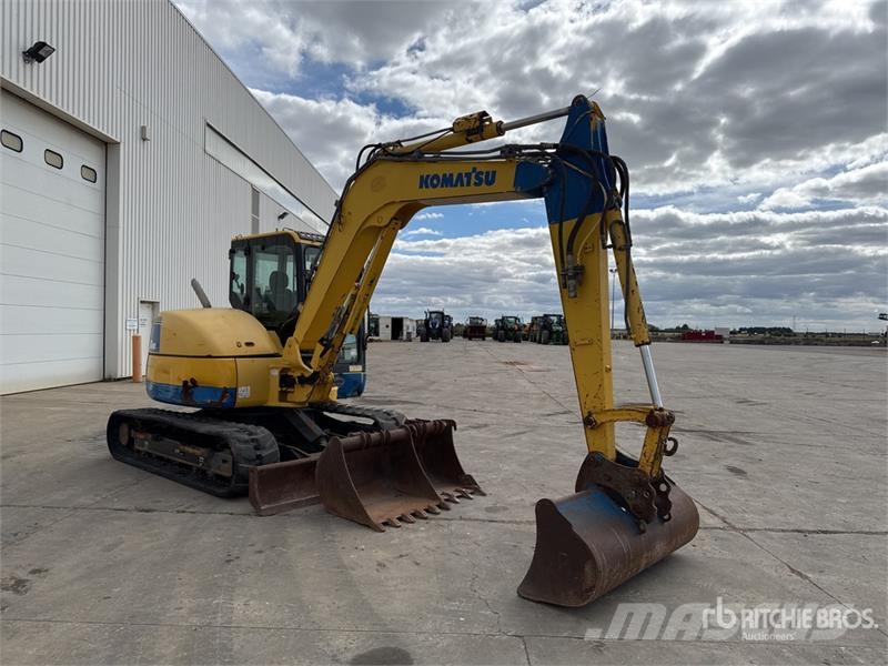 Komatsu PC80MR-3 Pelle Sur Chenilles Tracked Excavator Raupenbagger