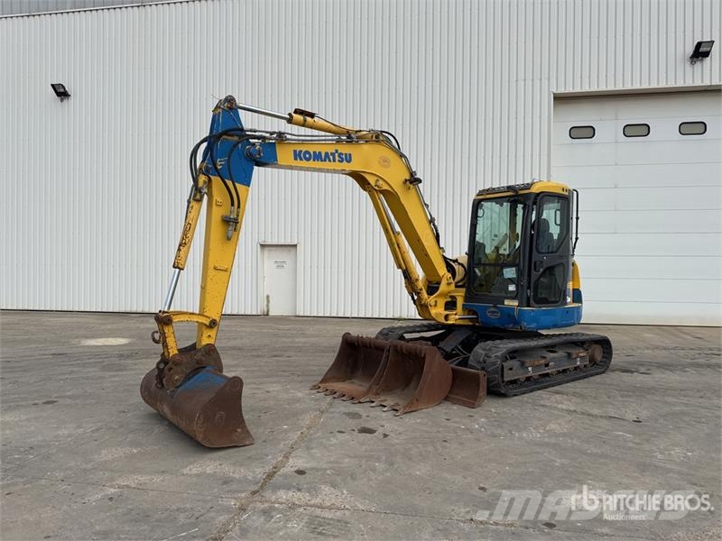 Komatsu PC80MR-3 Pelle Sur Chenilles Tracked Excavator Raupenbagger