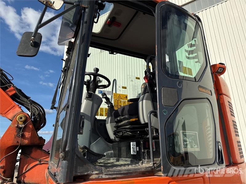 Komatsu PW118MR-11 Pelle Sur Pneus Wheel Excavator Pyöräkaivukoneet