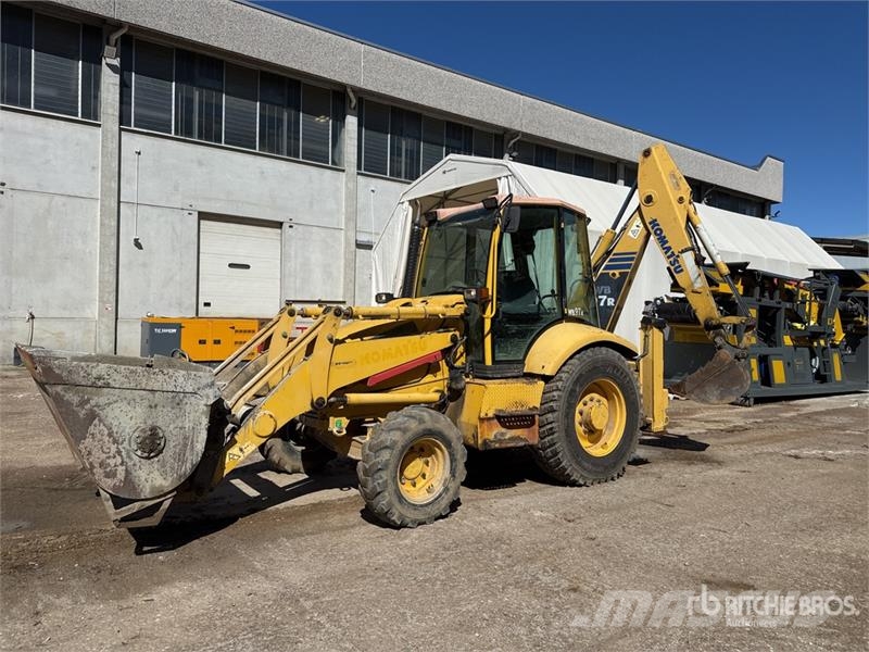 Komatsu PW97R-2 Backhoe Loader Backhoe loaders