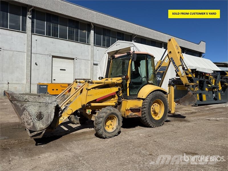 Komatsu PW97R-2 Backhoe Loader Backhoe loaders