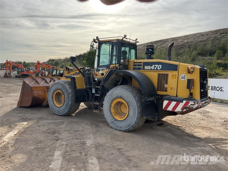 Komatsu WA-470 High Lift Wheel Loader Iekrāvēji uz riteņiem