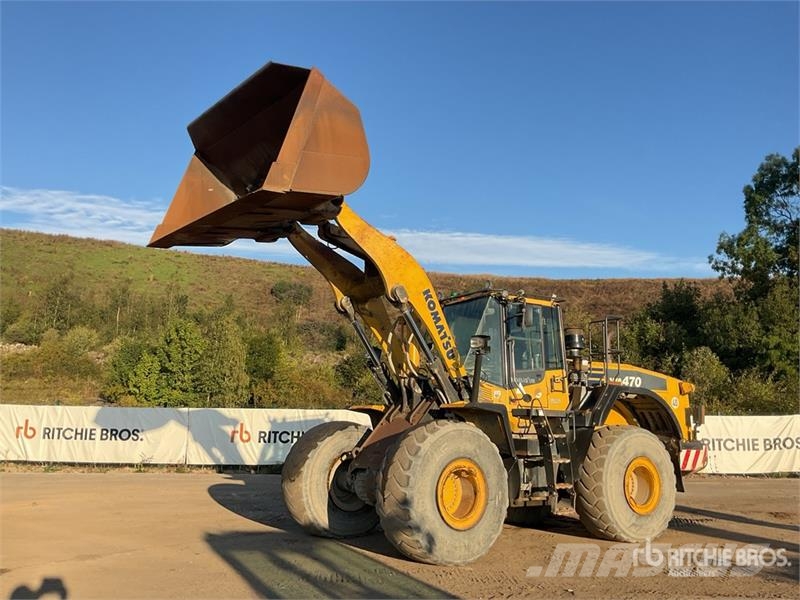 Komatsu WA-470 High Lift Wheel Loader Iekrāvēji uz riteņiem