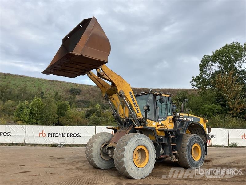 Komatsu WA470-7 Iekrāvēji uz riteņiem
