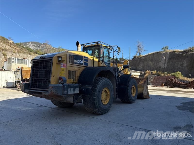 Komatsu WA500-8 Wheel Loader Pale gommate