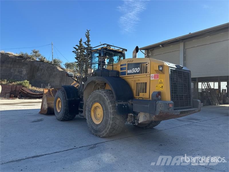 Komatsu WA500-8 Wheel Loader Pale gommate