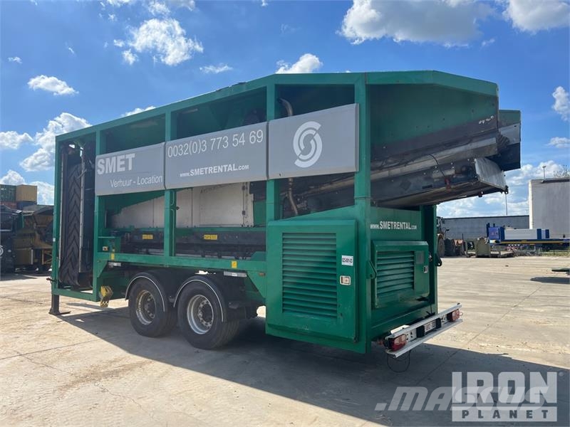Komptech Multistar L3 T/A Mobile Star Screen Plant Sietai