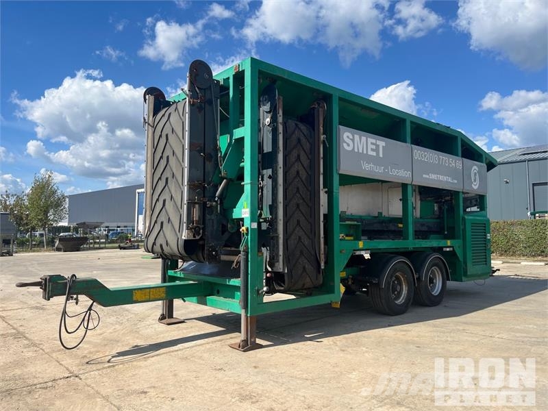 Komptech Multistar L3 T/A Mobile Star Screen Plant Sietai