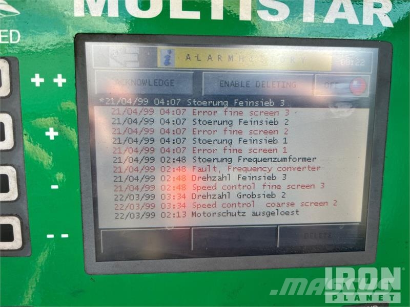Komptech Multistar L3 T/A Mobile Star Screen Plant Sietai