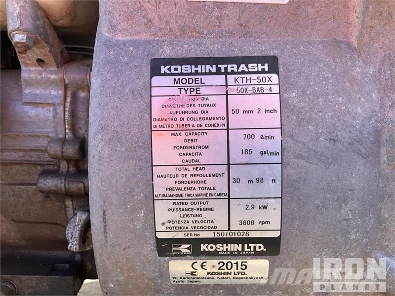 Koshin KTH-50X Vízpumpák