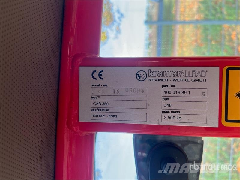 Kramer 384-01 Wheel Loader Cargadoras sobre ruedas