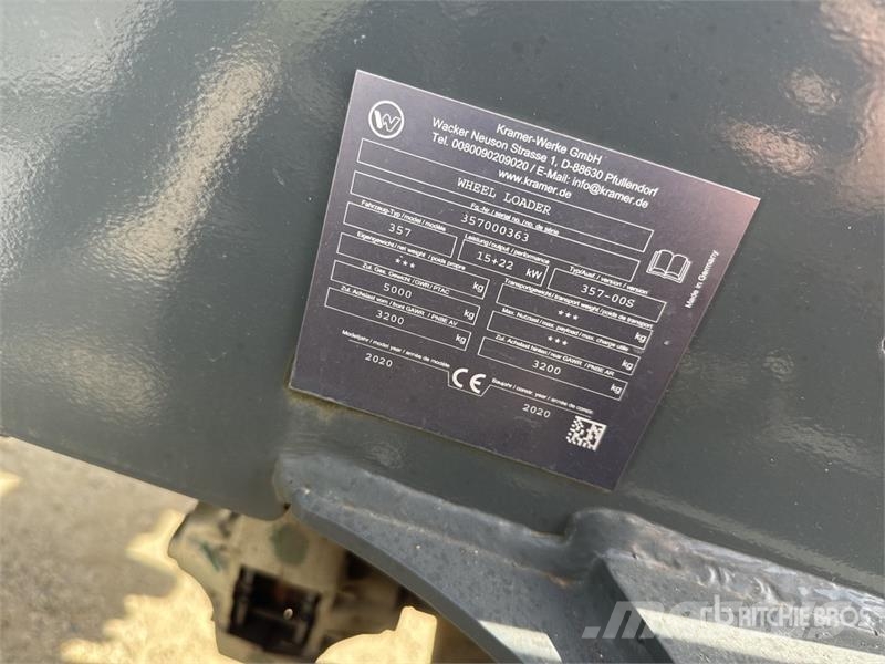 Kramer 5055e Electric Chargeuse Sur Pneus Wheel Loader Kolesni nakladalci