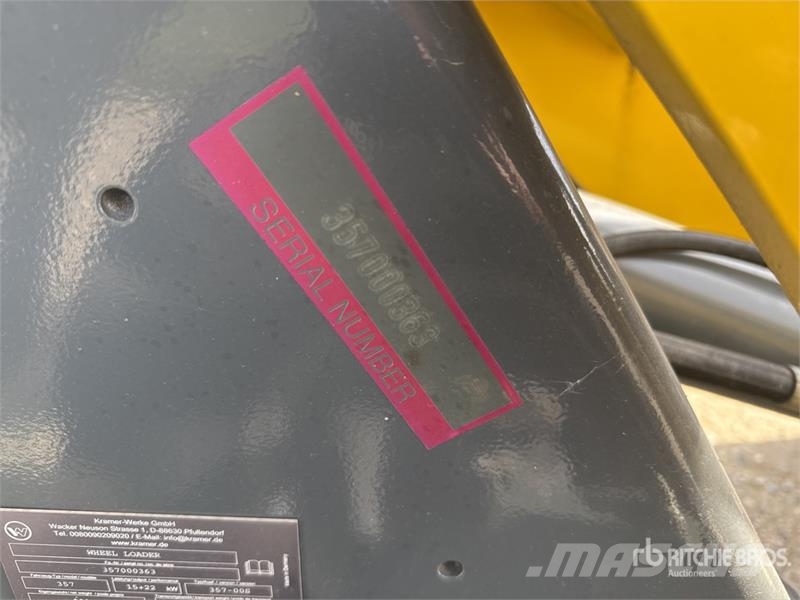 Kramer 5055e Electric Chargeuse Sur Pneus Wheel Loader Kolesni nakladalci