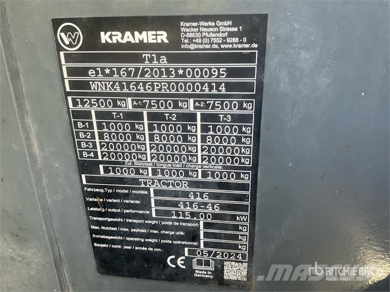 Kramer KT559 EcoSpeed Pro Telehandler مناولات متداخلة