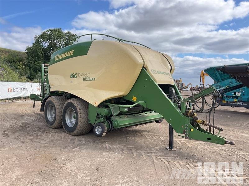 Krone Big Pack 1290HDP2 Big Square Baler Küp balya makinalari
