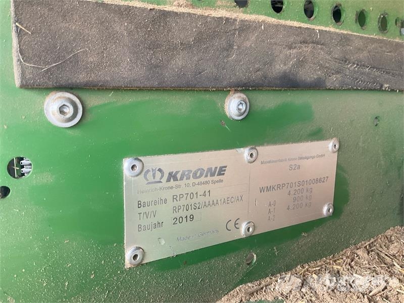 Krone Comprima V180XC Round Baler Empacadoras circular