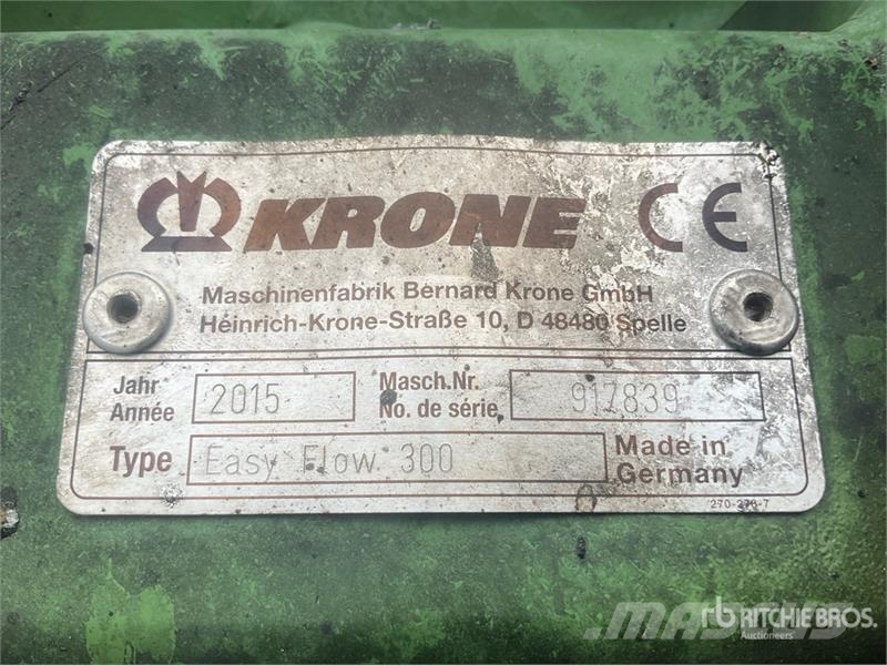 Krone Easy Flow 300 Forage Harvester Pickup Header 其他牧草收穫設備