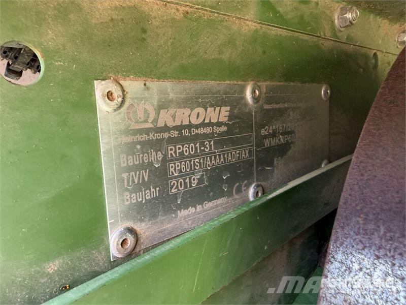 Krone Fortima V1500MC Round Baler Rotoempacadoras