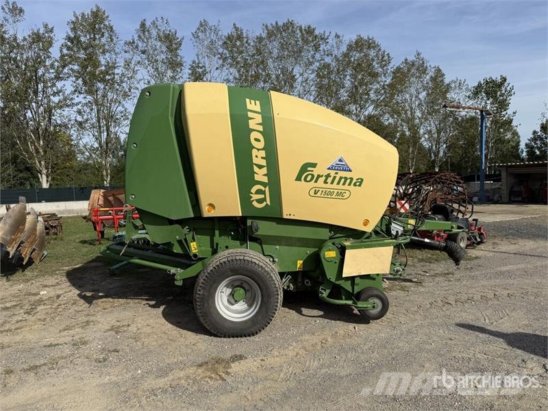 Krone Fortima V1500MC Round Baler Rotoempacadoras