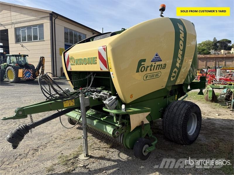 Krone Fortima V1500MC Round Baler Balirke (okrogle bale)