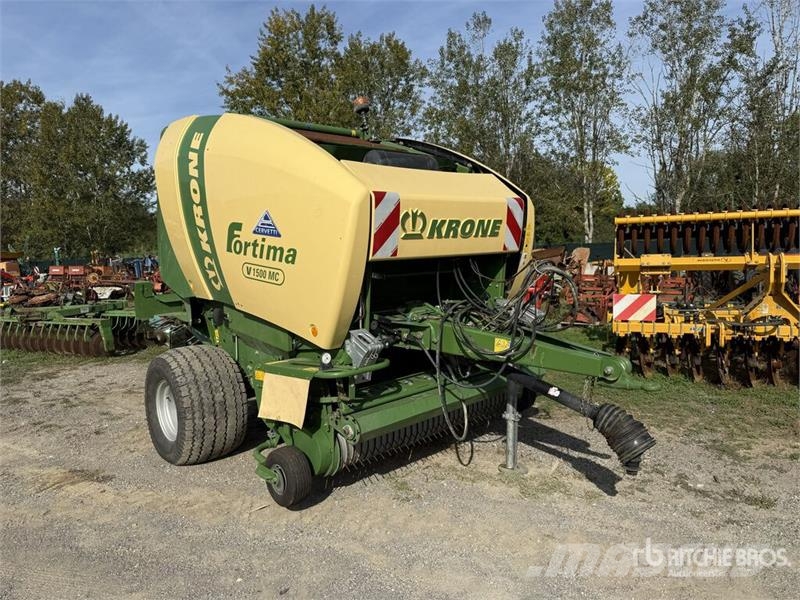Krone Fortima V1500MC Round Baler Rotoempacadoras