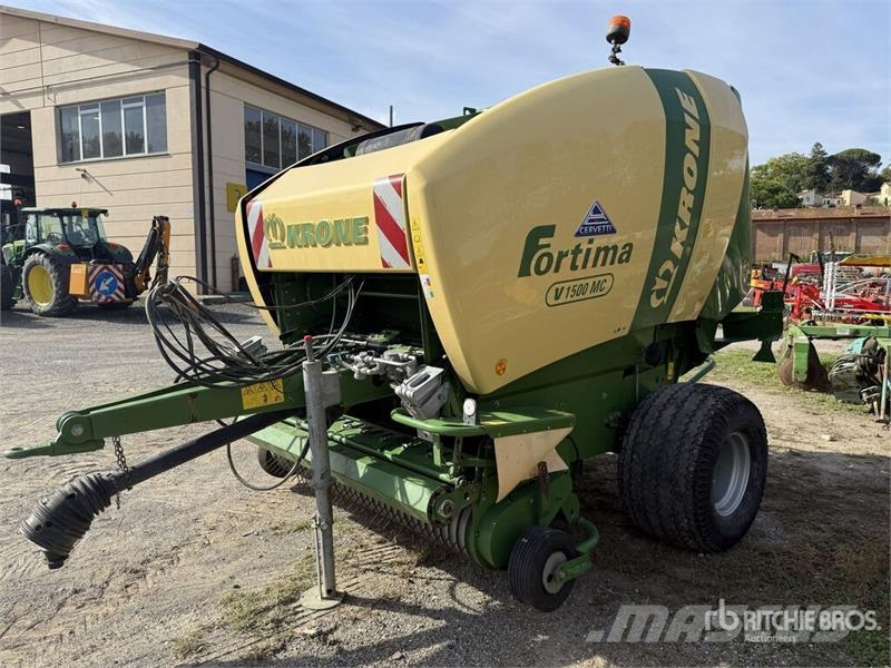 Krone Fortima V1500MC Round Baler Rotoempacadoras