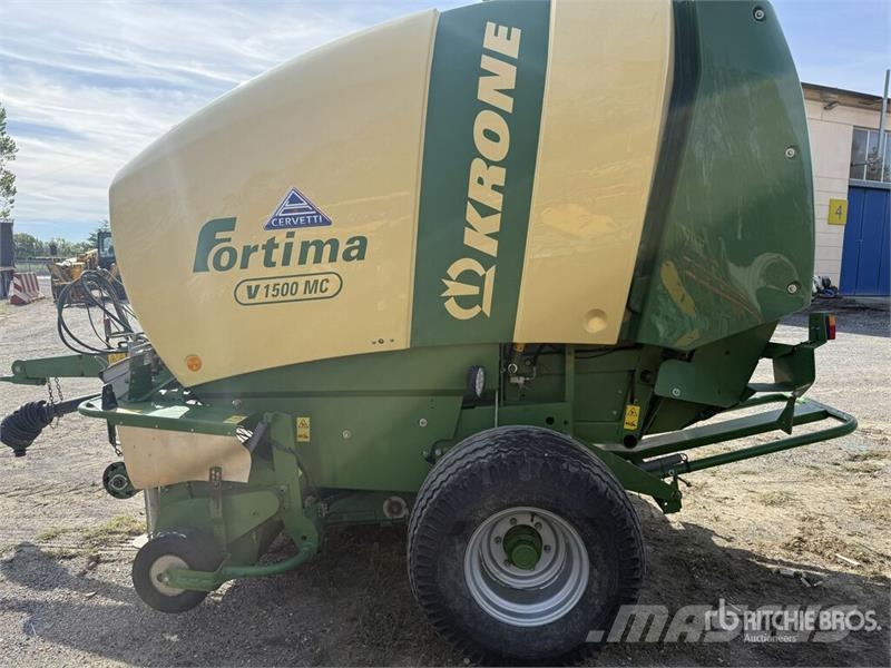 Krone Fortima V1500MC Round Baler Rotoempacadoras