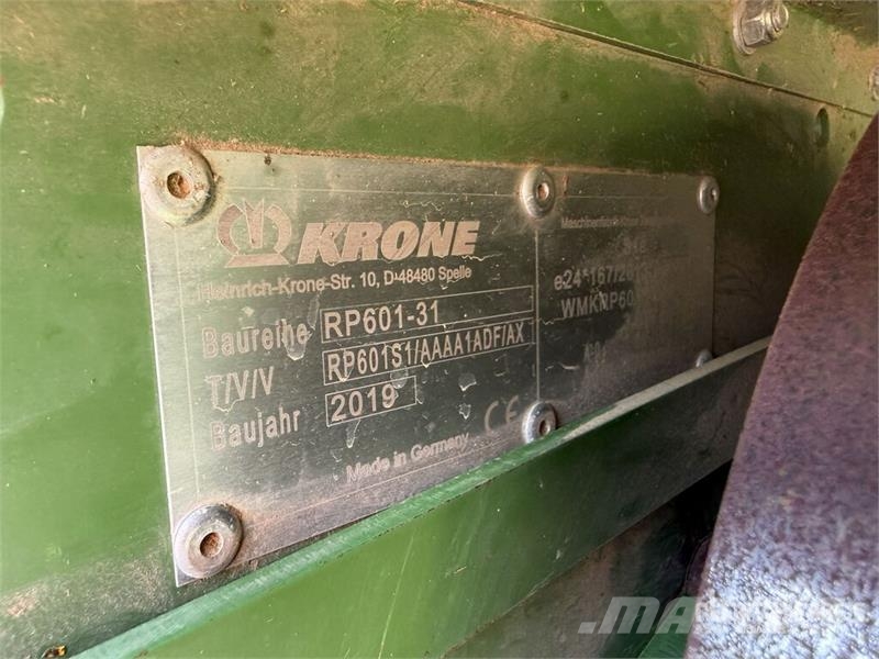 Krone Fortima V1500MC Round Baler Rotoempacadoras