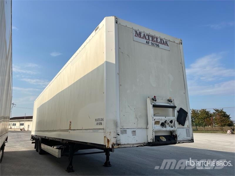 Krone SZ T/A Van Trailer Sanduk prikolice