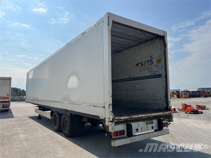 Krone SZ T/A Van Trailer Прицепы-фургоны