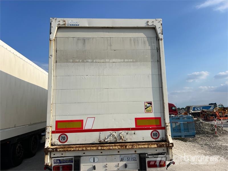 Krone SZ T/A Van Trailer Sanduk prikolice