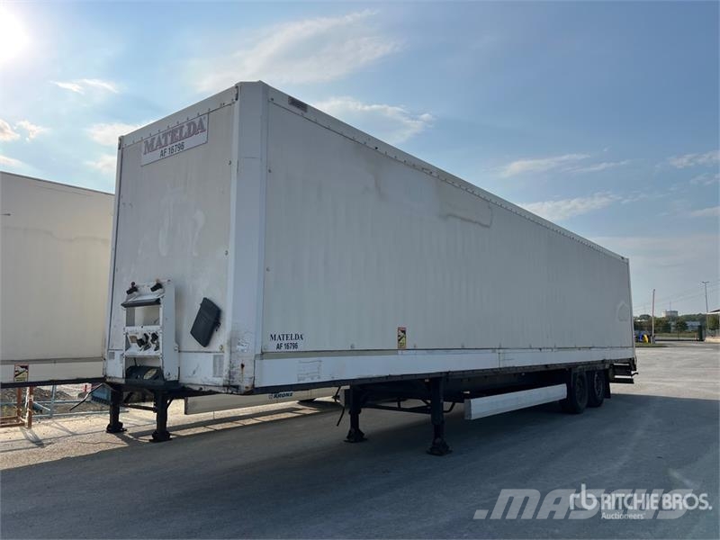 Krone SZ T/A Van Trailer Sanduk prikolice