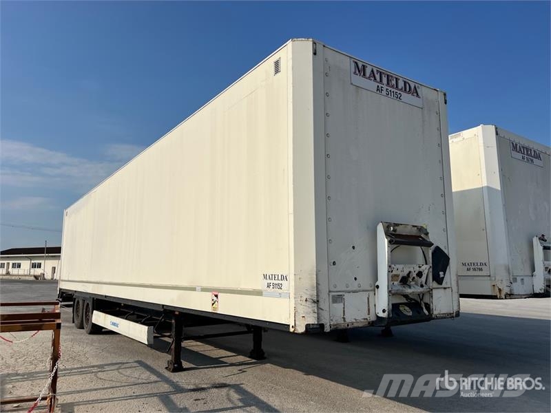 Krone SZ T/A Van Trailer Sanduk prikolice
