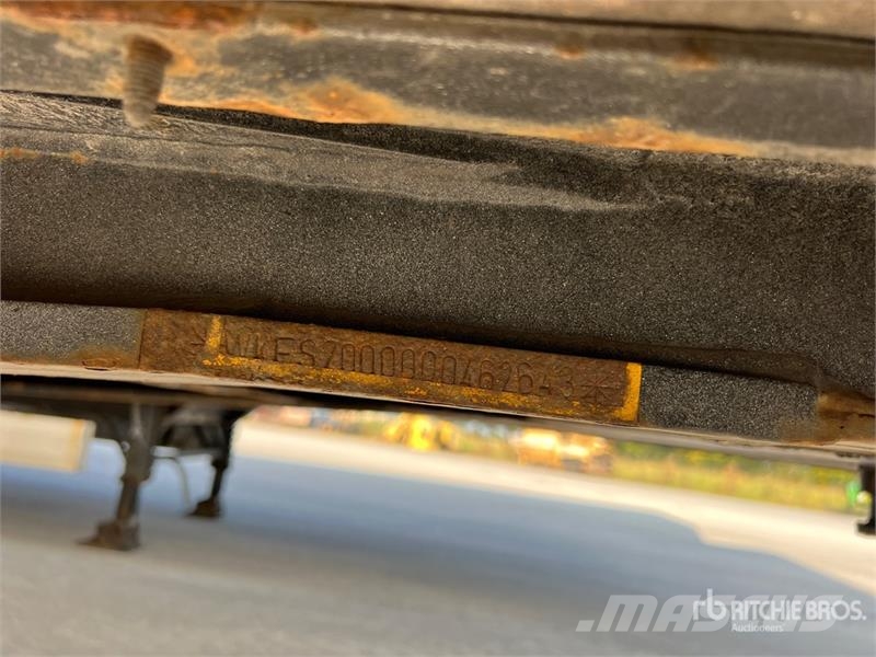 Krone SZ T/A Van Trailer Sanduk prikolice