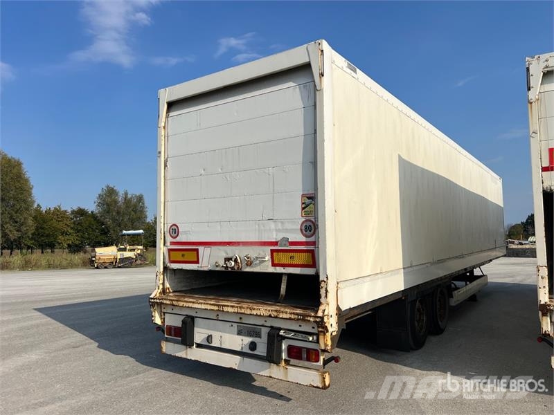 Krone SZ T/A Van Trailer Sanduk prikolice