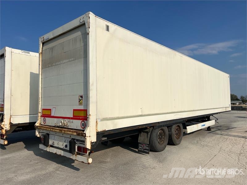 Krone SZ T/A Van Trailer Sanduk prikolice