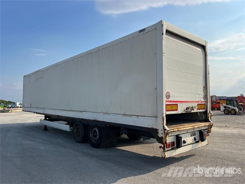 Krone SZ T/A Van Trailer Sanduk prikolice