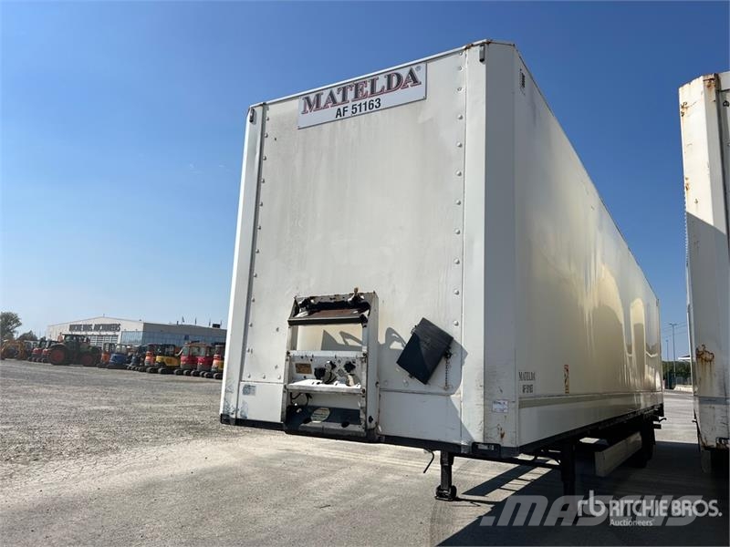 Krone SZ T/A Van Trailer Furgoonhaagised