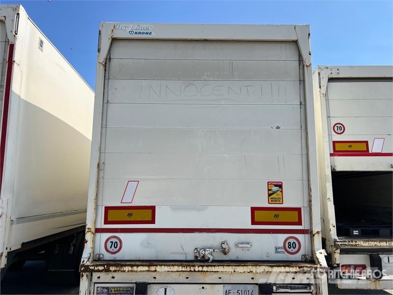 Krone SZ T/A Van Trailer Furgoonhaagised