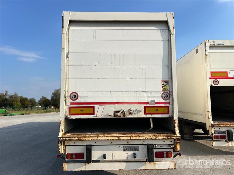 Krone SZ T/A Van Trailer Sanduk prikolice