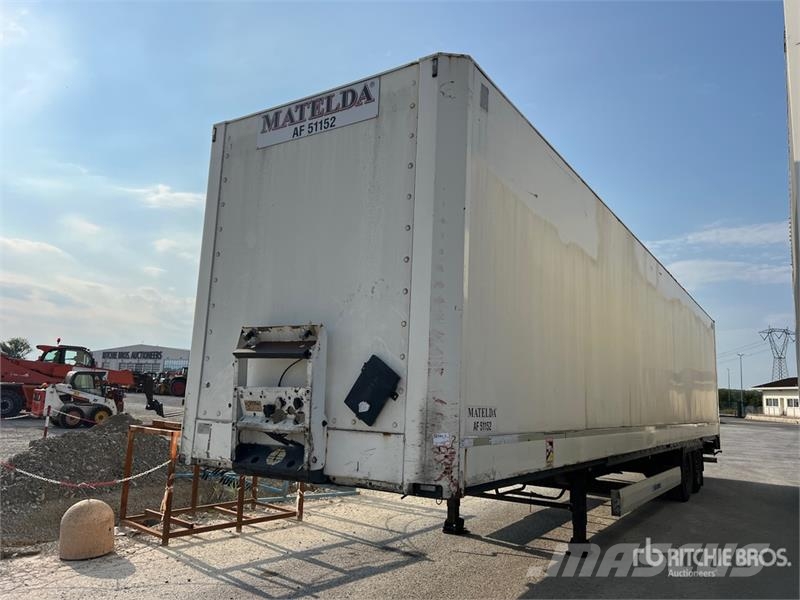 Krone SZ T/A Van Trailer Sanduk prikolice
