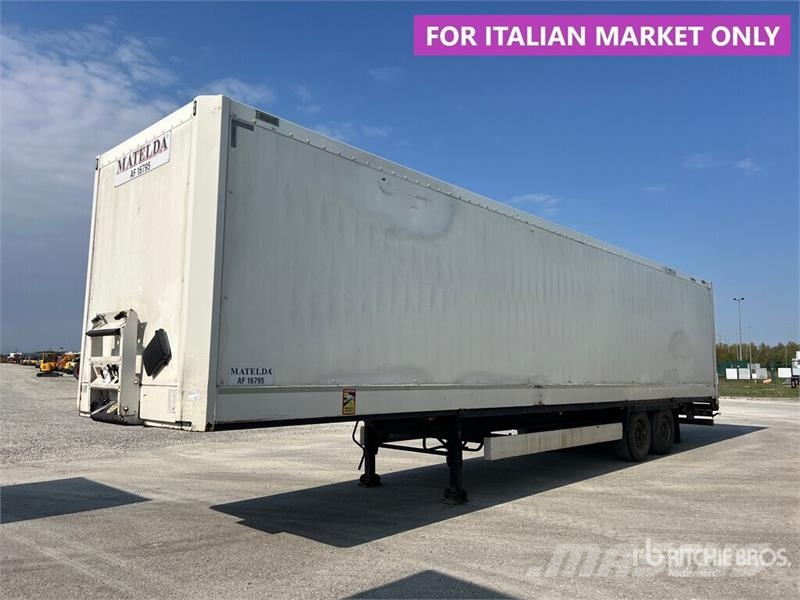 Krone SZ T/A Van Trailer Anhänger-Kastenaufbau